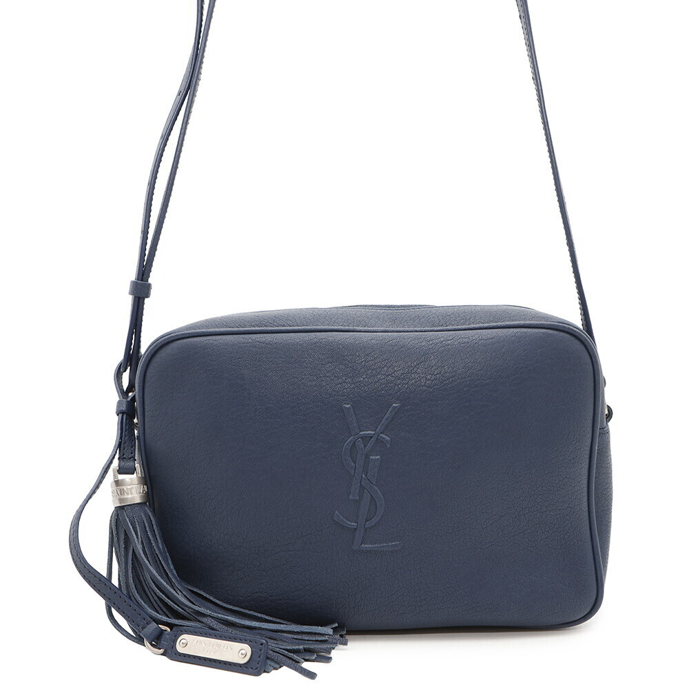 Saint Laurent Paris Shoulder Bag Lou Camera Leather